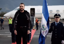 Nayib Bukele, president of El Salvador, makes an official visit to Costa Rica