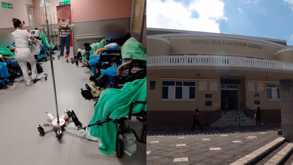 71-year-old had to wait 3 days to receive medical attention at the Calderón Guardia hospital