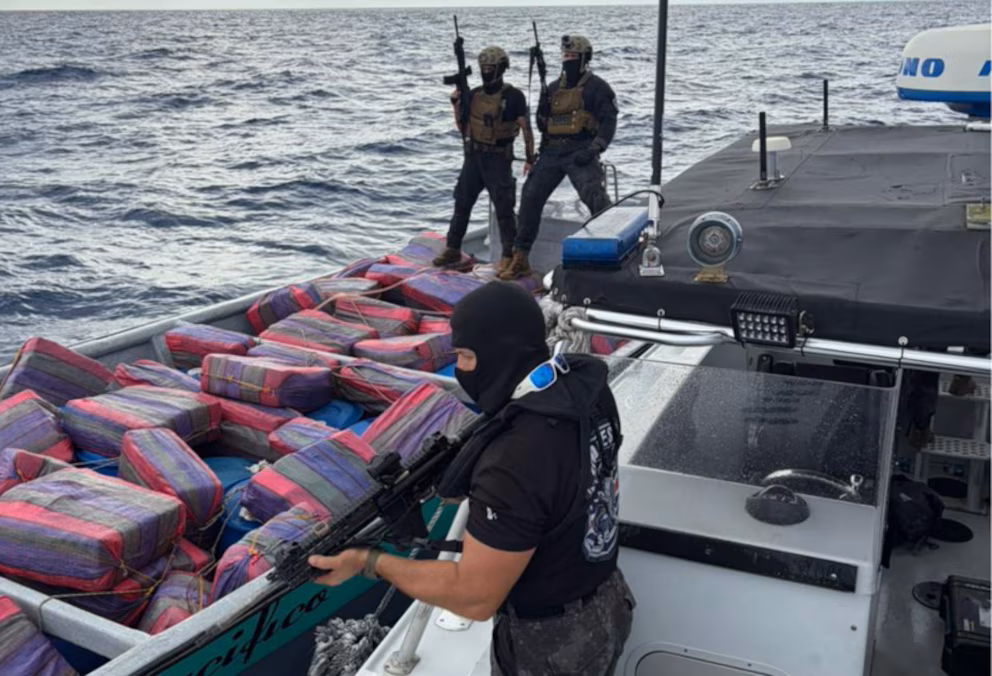 Another blow to drug trafficking in Costa Rica: 5.4 tons of drugs seized in the South Pacific